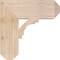 Ekena Millwork Merced Craftsman Smooth Bracket, Douglas Fir, 5 1/2"W x 18"D x 18"H BKT06X18X18MRC04SDF - alternate 4